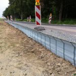 Amphibienschutzzaun, Reptilienschutzzaun, leicht